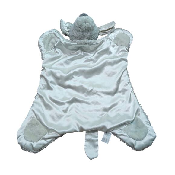 Baby Gund Comfy Cozy White Dog Puppy Security Blanket Lovey Plush 22" x 20" - Picture 5 of 5